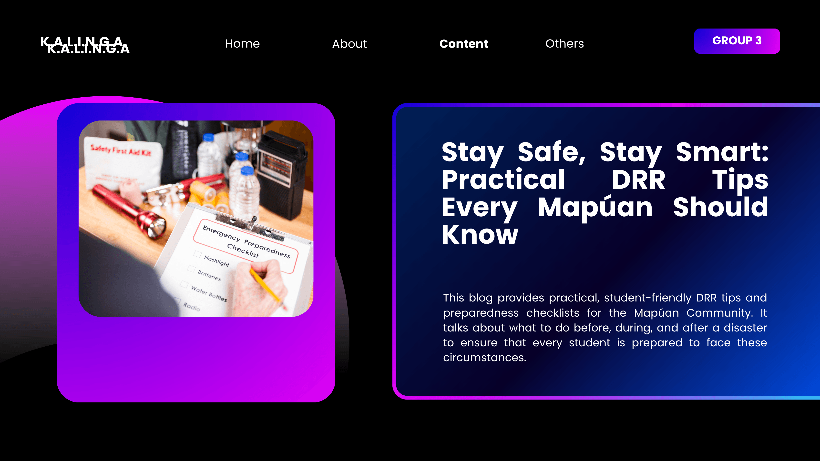 Stay Safe, Stay Smart: Practical DRR Tips Every Mapúan Should Know